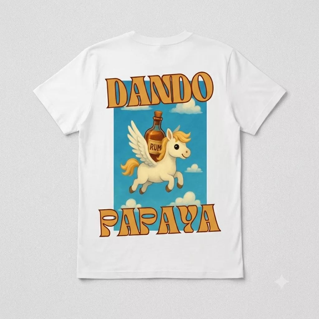Camiseta "Dando Papaya" - Premium Heavy Cotton